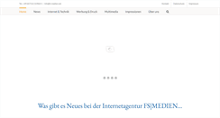 Desktop Screenshot of fs-medien.net
